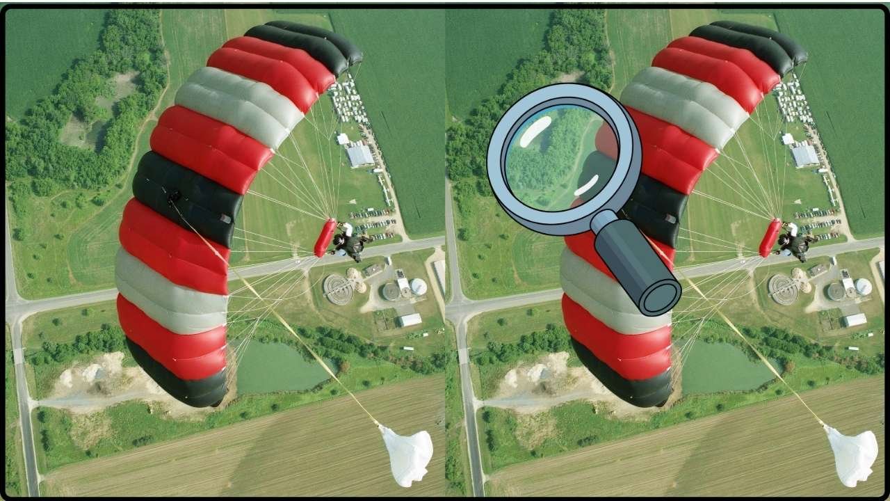 Find 3 Hidden Changes in the Skydiver Image