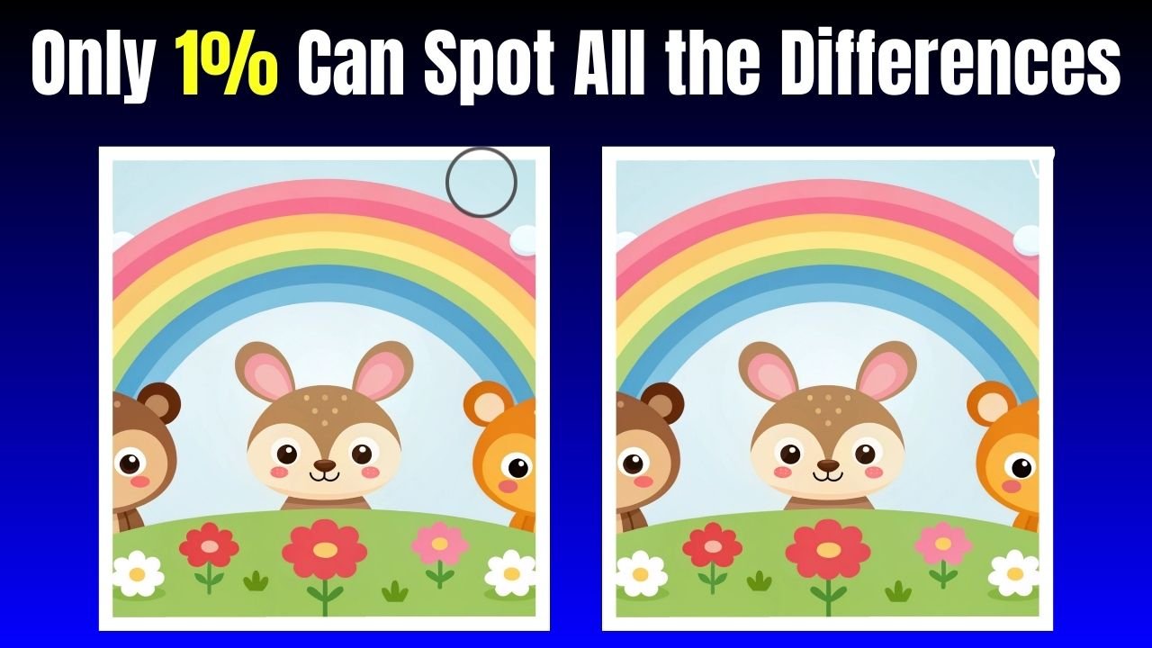 Only 1% Can Spot All the Differences in 43 Seconds